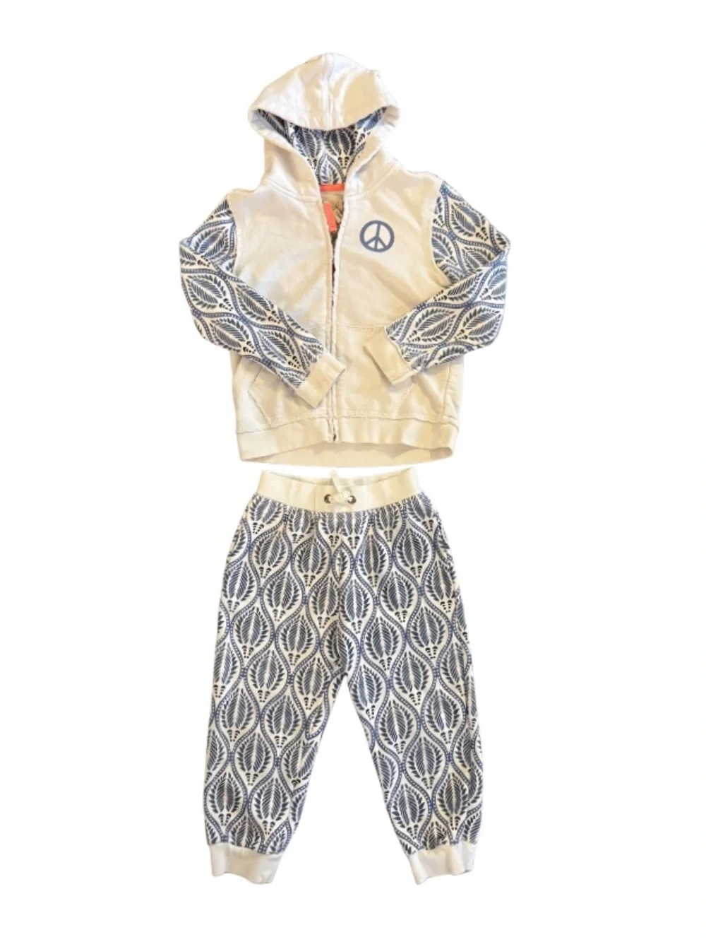 💙 Peek Girls Matching Jogger Set | Size Small (4–5) 💙